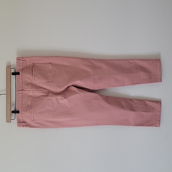 Chico's So Slimming Girlfriend Ankle Jeans Size 10/Medium Dusty Coral - Picture 6 of 7